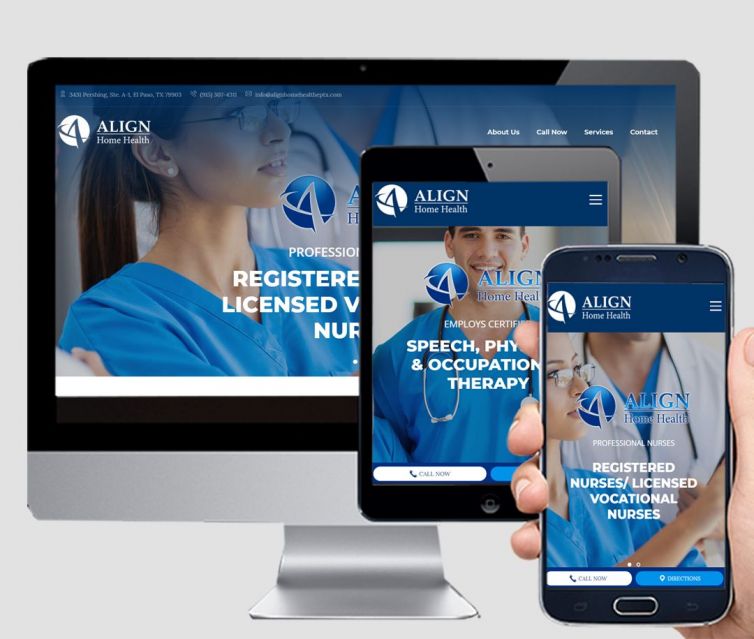 Web Design / Align Home Health