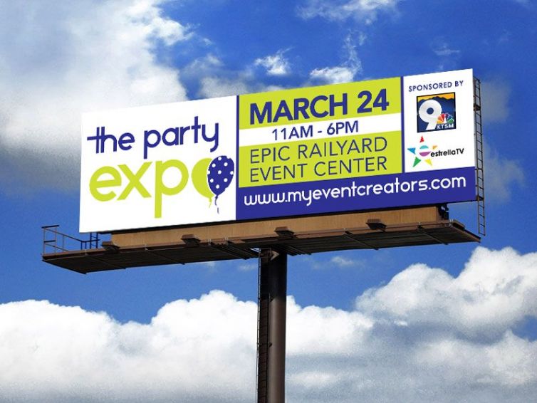 Printed Advertising / The Party Expo
