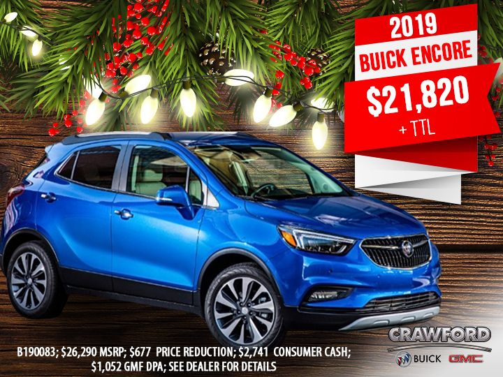 Adword Banners & Social Media Content / Crawford Buick GMC