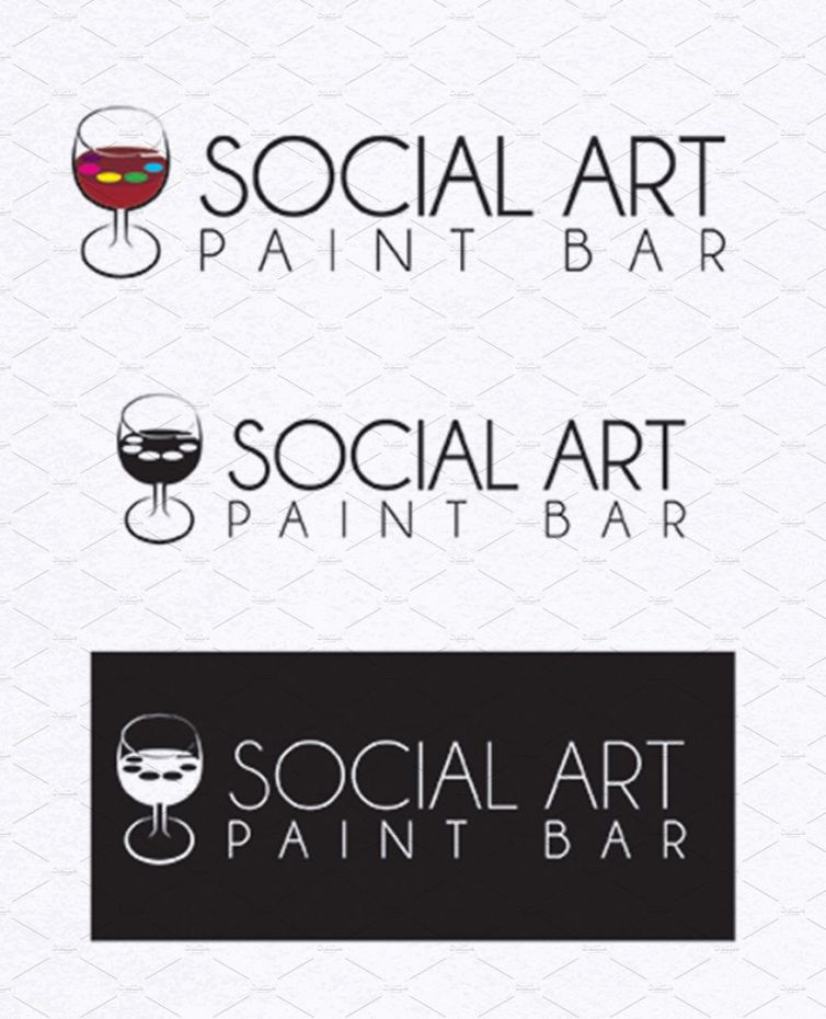 Logo / Social Art Paint Bar