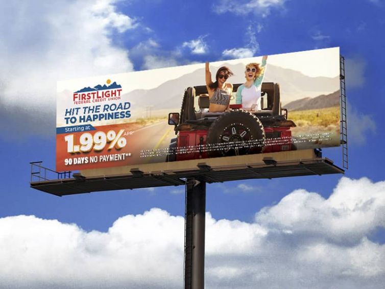 Billboard/FirstLight Federal Credit Union